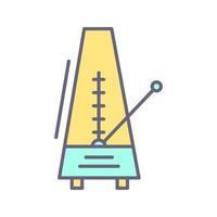 Metronome Vector Icon