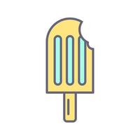 icono de vector de helado