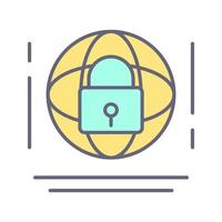 Internet Security Vector Icon