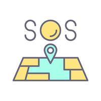 Sos Vector Icon