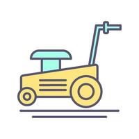 Lawn Mower Vector Icon