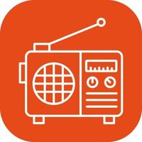 Radio Vector Icon