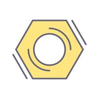 Nut Vector Icon