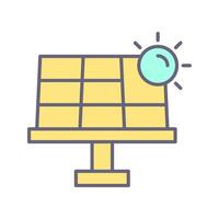 Solar Energy Vector Icon