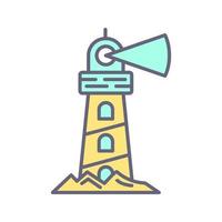 Lighthouse Vector Icon