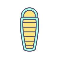 Sleeping Bag Vector Icon