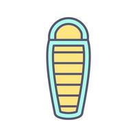 Sleeping Bag Vector Icon