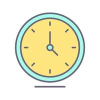 icono de vector de reloj