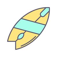 Surfboard Vector Icon