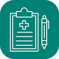 Medical Record Vector Icon