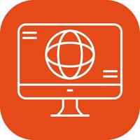 Monitor Vector Icon