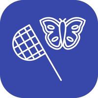 Butterfly Catcher Vector Icon