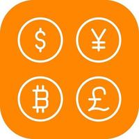 Currency Symbols Vector Icon