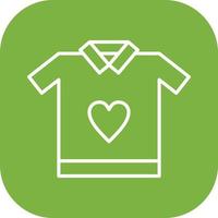 T Shirt Vector Icon