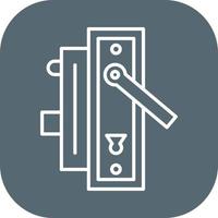 Door Handle Vector Icon