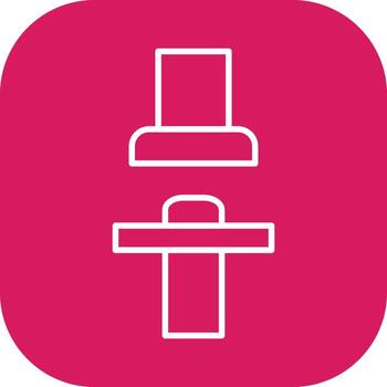 icono de vector de cinturón de seguridad