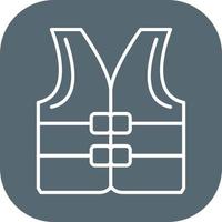 Life jacket Vector Icon