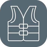 Life jacket Vector Icon