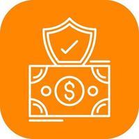 Investment Insurance Vector Icon