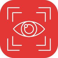 Eye Scan Vector Icon