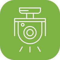 Security Camera Vector Icon