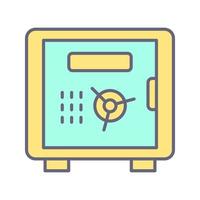 Safe Box Vector Icon