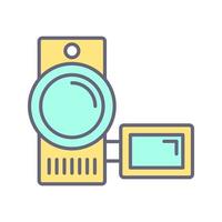 Video Recorder Vector Icon