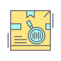 Tracking Code Vector Icon