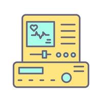 Electrocardiogram Vector Icon