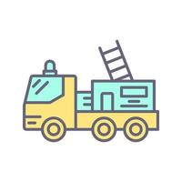 Fire Truck Vector Icon