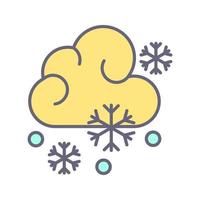 Snowy Vector Icon