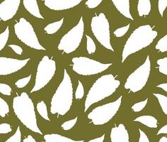 Menthol leaf seamless pattern design, for background, layout vector