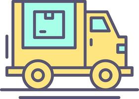 Delivery Truck Vector Icon