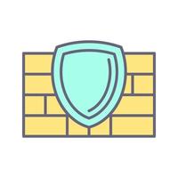 Firewall Vector Icon