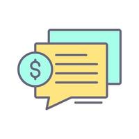 Dialog Vector Icon