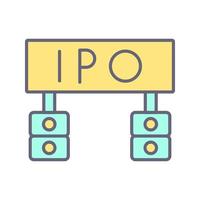 Ipo Vector Icon