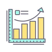 Growth Chart Vector Icon