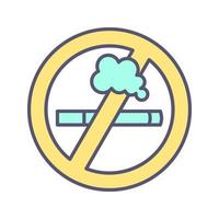 No Smoking Vector Icon