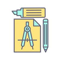 Study Tools Vector Icon