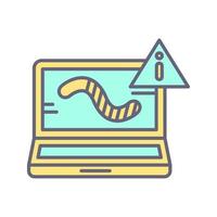 Worm Vector Icon