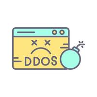 Ddos Vector Icon