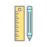 Ruler Vector Icon