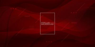 Abstract dark red background with shadow overlay and highlight wavy lines design. Cool design. Eps10 vector