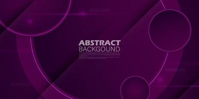 Dark purple violet vector background with gradient color and dynamic shadow on background.modern background circle overlap layerred for graphic design. Eps10 vector