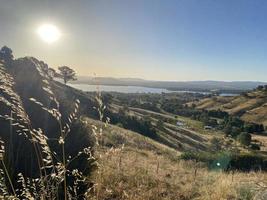 Kurrajong gap lookout is a beautiful mountain view revel in the breathtaking views of Lake Hume. photo