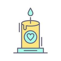 Candle Vector Icon