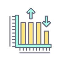 Bar Graph Vector Icon