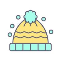 Winter Hat Vector Icon