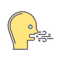 Bad Breath Vector Icon