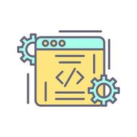 Coding Vector Icon